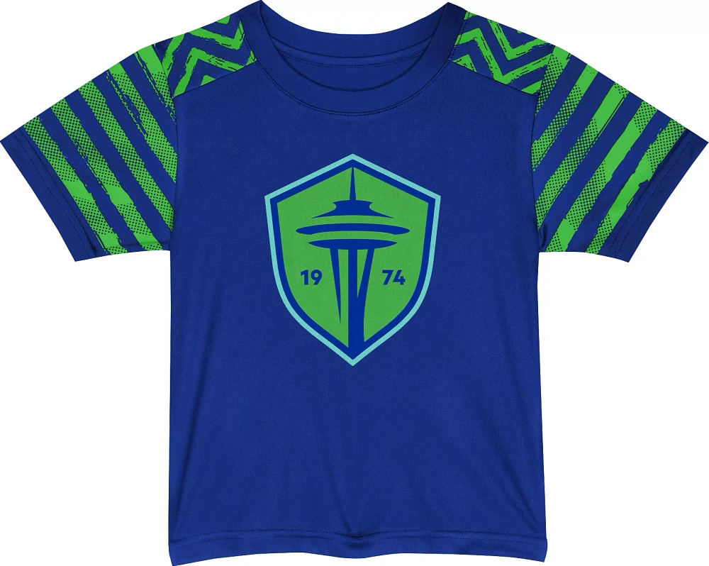 MLS Toddler Seattle Sounders Logo Shirt and Shorts Set