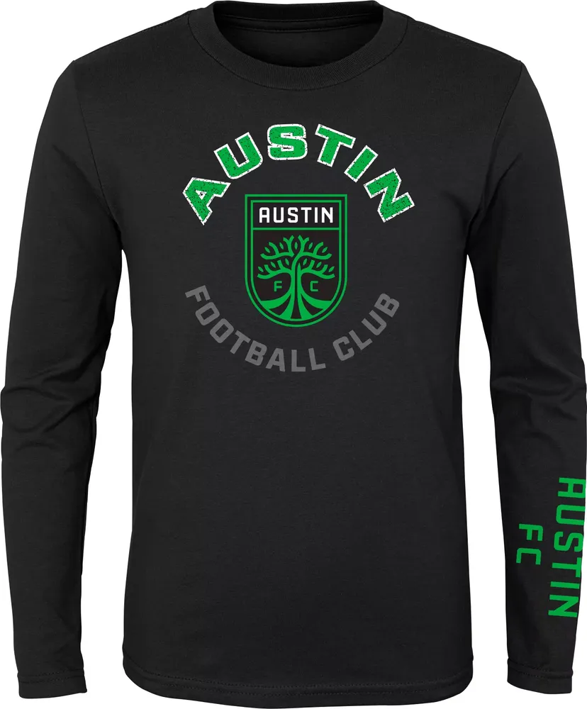 MLS Austin FC Circle Green Long Sleeve T-Shirt