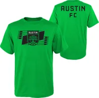 MLS Youth Austin FC Hold It Up Green T-Shirt