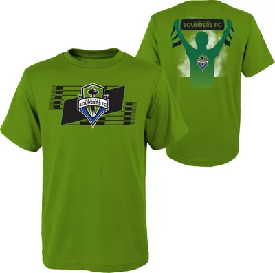 MLS Youth Seattle Sounders Hold it Up Green T-Shirt