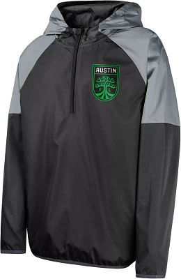 MLS Youth Austin FC Unstoppable Black Quarter-Zip Pullover Shirt