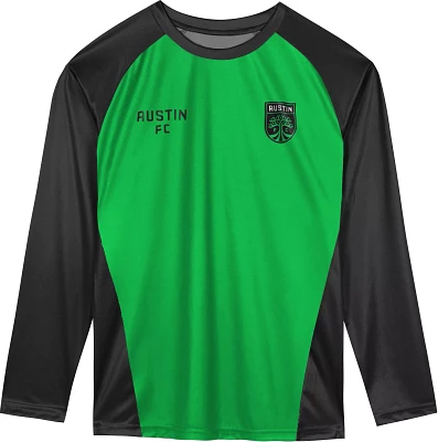 MLS Youth Austin FC Pioneer Black Long Sleeve Shirt