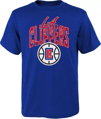 Outerstuff Little Kids' Los Angeles Clippers Royal Tri-Ball T-Shirt