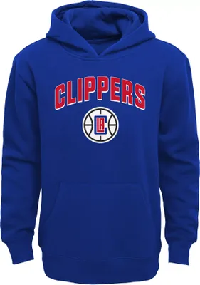 Outerstuff Youth Los Angeles Clippers Stadium Pullover Royal Hoodie