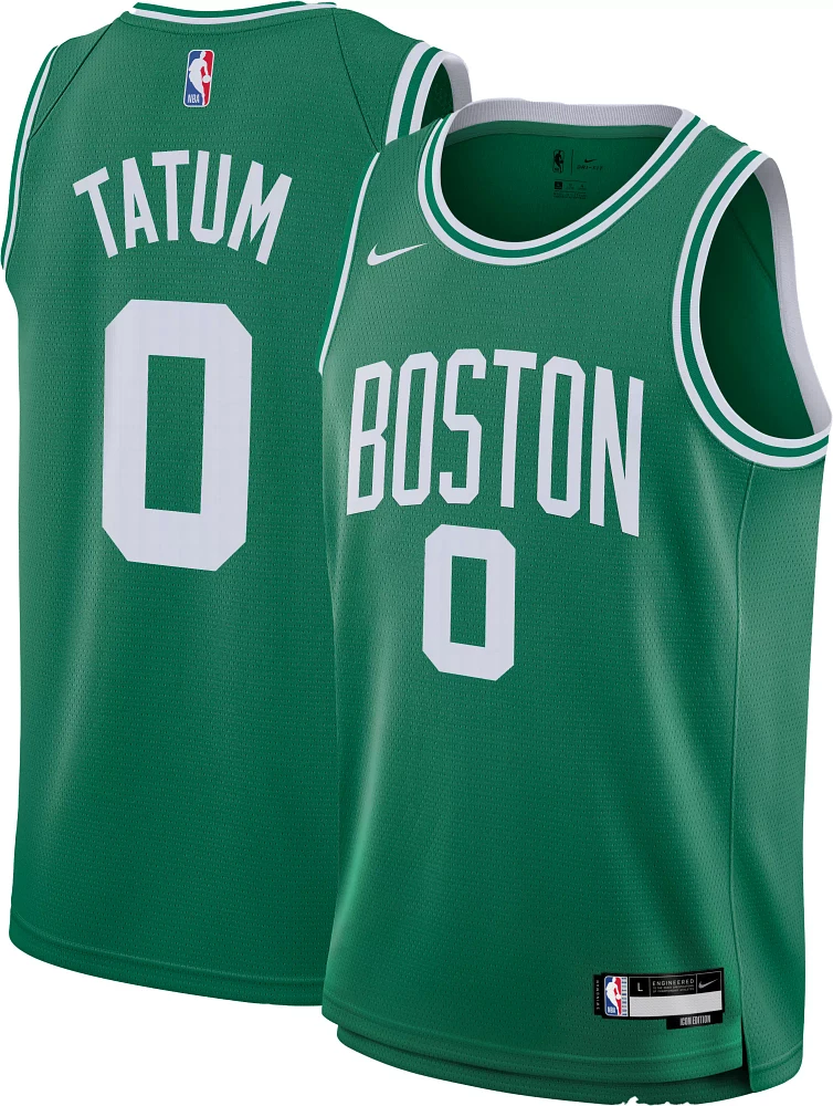 Nike Youth Boston Celtics Green Jayson Tatum #0 Swingman Jersey