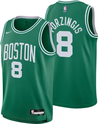 Nike Youth Boston Celtics Kristaps Porzingis #8 Icon Jersey