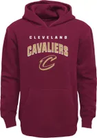 Outerstuff Youth Cleveland Cavaliers Stadium Pullover Red Hoodie