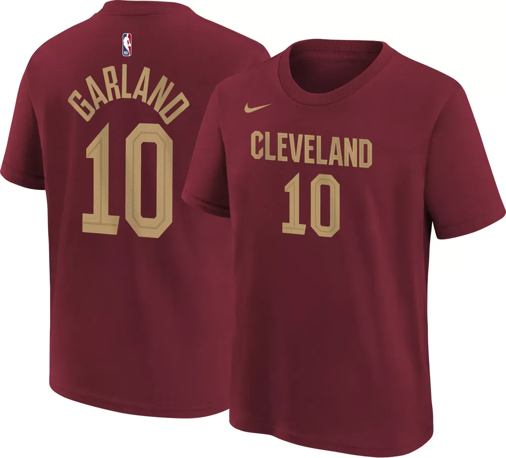 Nike Youth Cleveland Cavaliers Darius Garland #10 Red T-Shirt