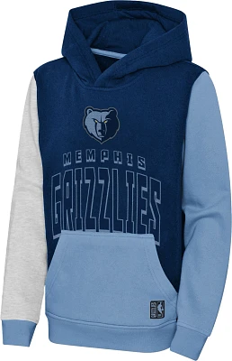 Outerstuff Youth Memphis Grizzlies Rimshot Pullover Navy Hoodie