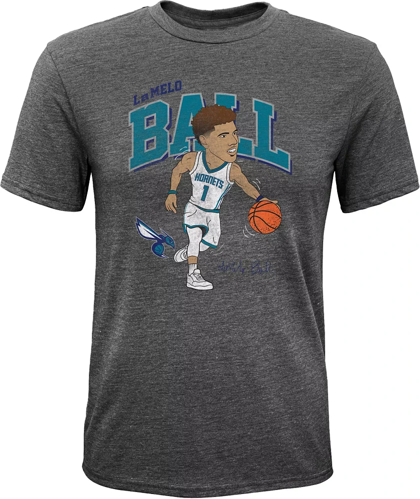 Nike Youth Charlotte Hornets LaMelo Ball #2 Courtside T-Shirt