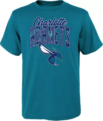 Outerstuff Youth Charlotte Hornets Teal Tri-Ball T-Shirt