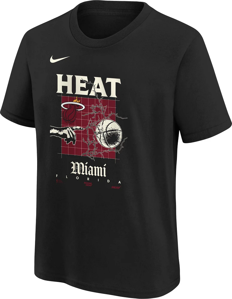 Nike Youth Miami Heat Courtside Max90 T-Shirt