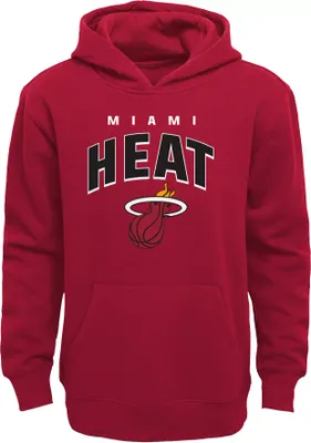 Outerstuff Youth Miami Heat Stadium Pullover Red Hoodie