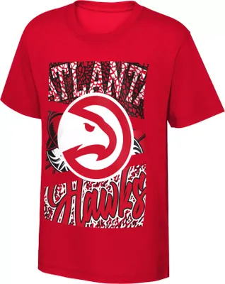 Nike Youth Atlanta Hawks Red Court Culture T-Shirt