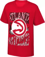 Nike Youth Atlanta Hawks Red Court Culture T-Shirt