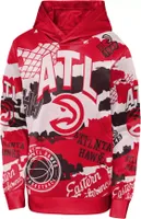 Outerstuff Youth Atlanta Hawks Over The Limit Red Sublimated Hoodie