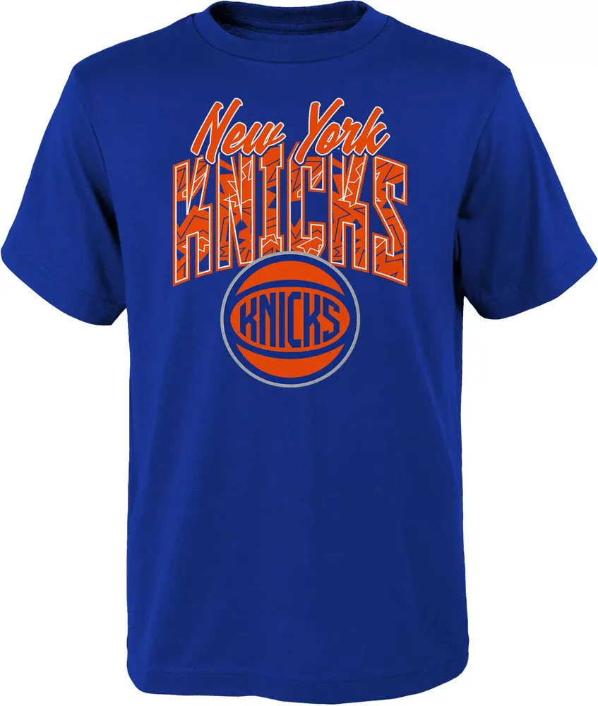 Outerstuff Youth New York Knicks Royal Tri-Ball T-Shirt