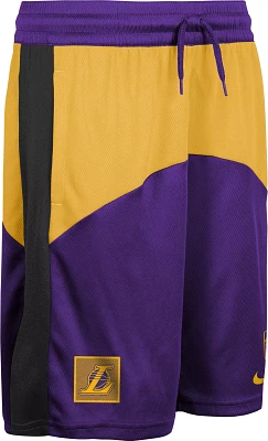 Outerstuff Youth Los Angeles Lakers Purple Starting 5 Shorts