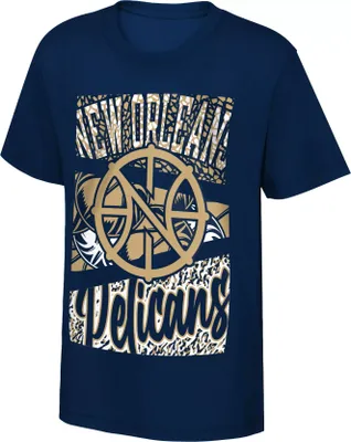 Outerstuff Youth New Orleans Pelicans Blue Court Culture T-Shirt