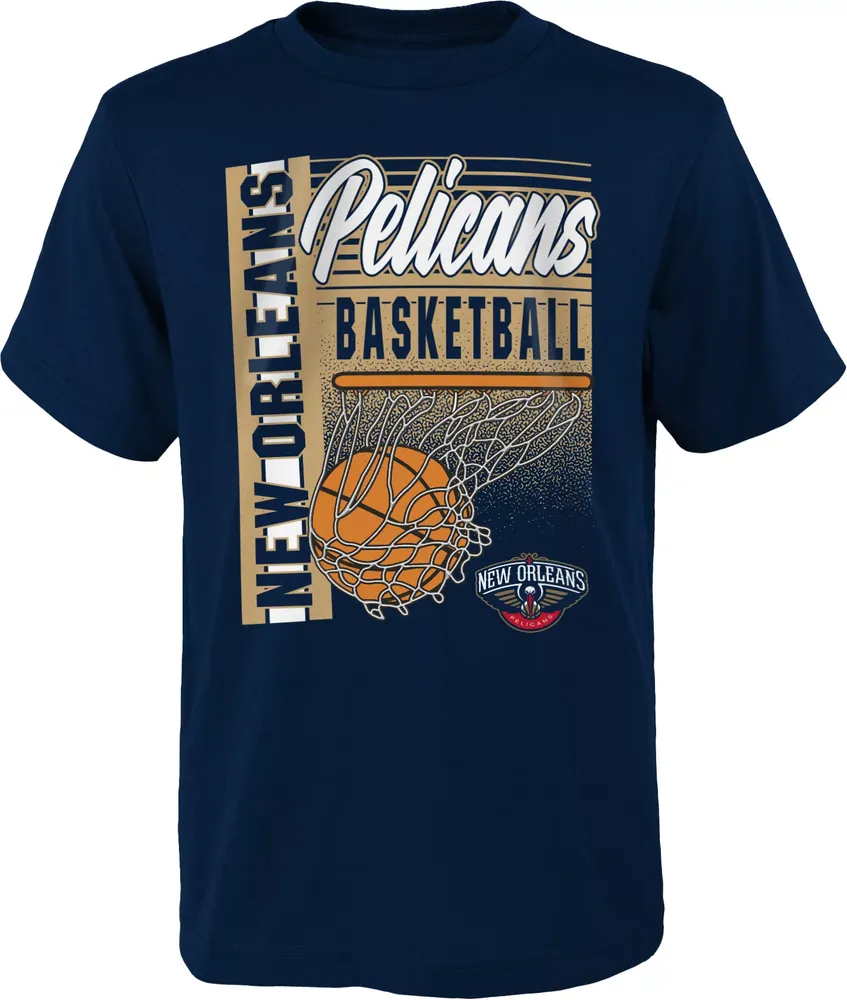 Nike Youth New Orleans Pelicans Navy Swish T-Shirt