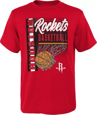 Nike Youth Houston Rockets Red Swish T-Shirt