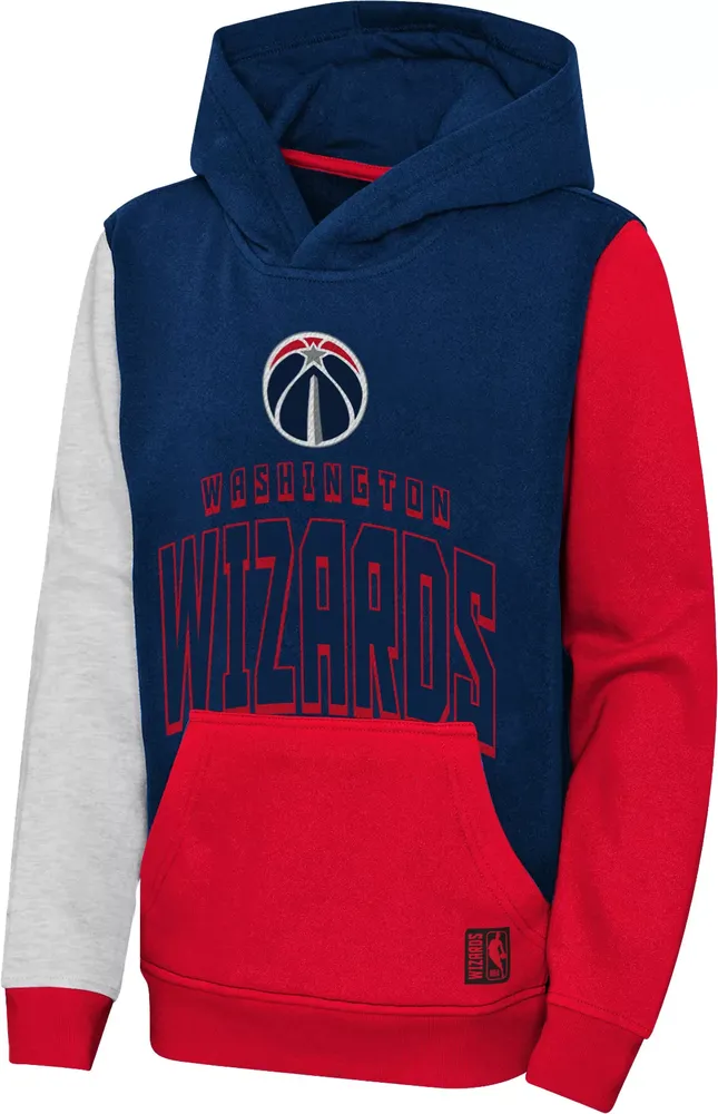 Outerstuff Youth Washington Wizards Rimshot Pullover Navy Hoodie