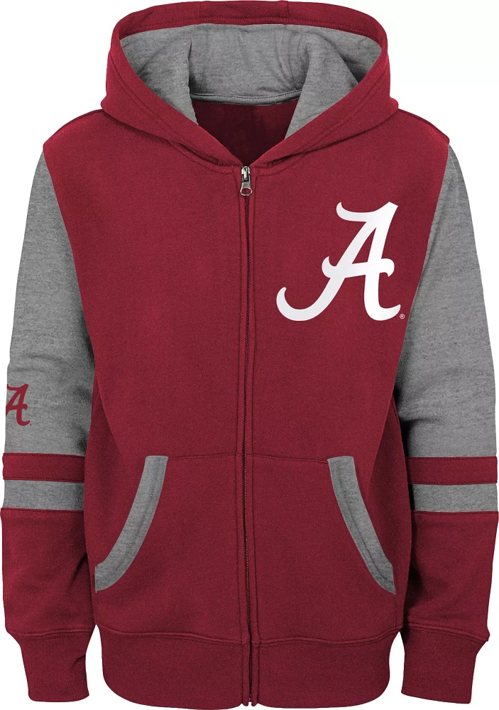 Gen2 Little Kids' Alabama Crimson Tide Red Stadium Full-Zip Hoodie