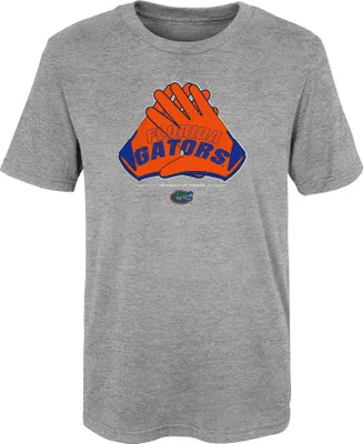 Gen2 Little Kids' Florida Gators Heather Grey Hands Up T-Shirt