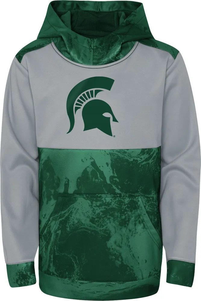 Gen2 Youth Michigan State Spartans Green All Out Blitz Pullover Hoodie