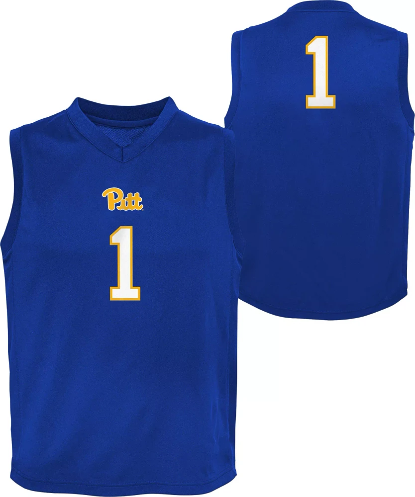 Gen2 Youth Pitt Panthers #1 Blue Replica Jersey