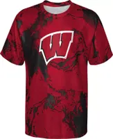 Gen2 Youth Wisconsin Badgers Red the Mix T-Shirt