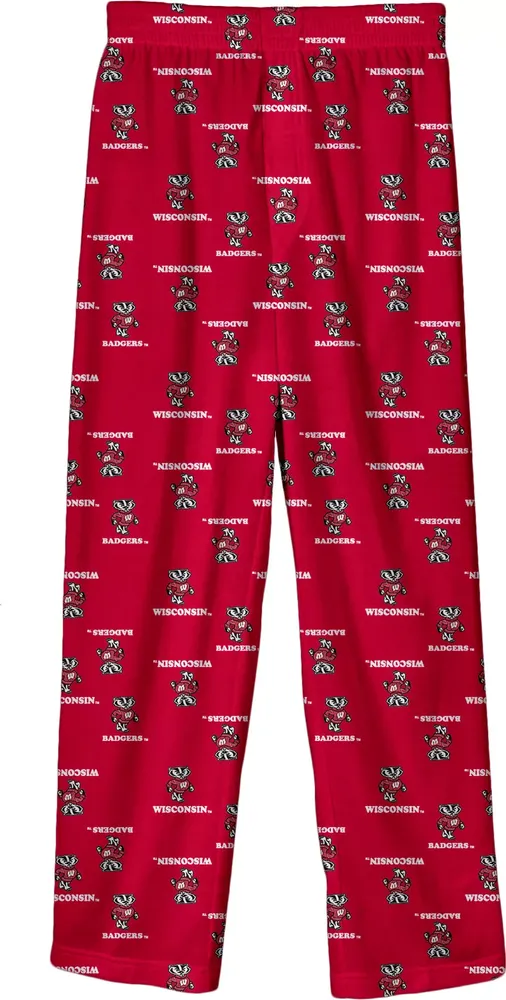 Gen2 Youth Wisconsin Badgers Red Sleep Pants