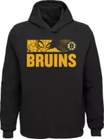 NHL Youth Boston Bruins Marvel Black Pullover Hoodie