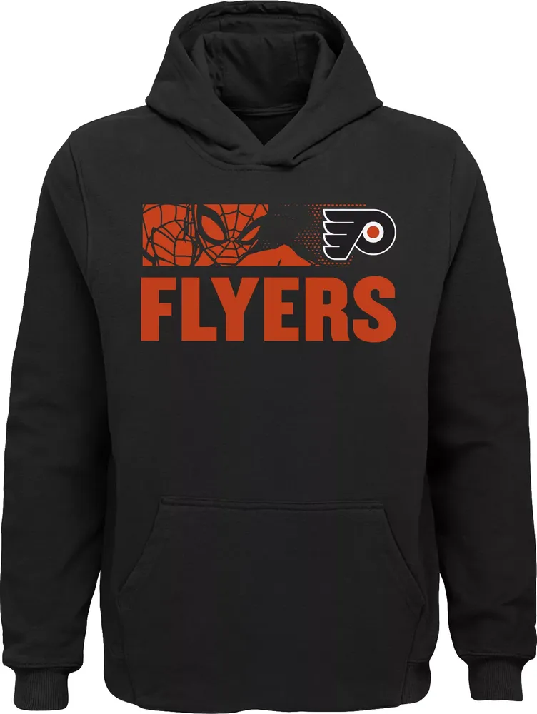 NHL Youth Philadelphia Flyers Marvel Black Pullover Hoodie