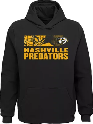 NHL Youth Nashville Predators Marvel Black Pullover Hoodie