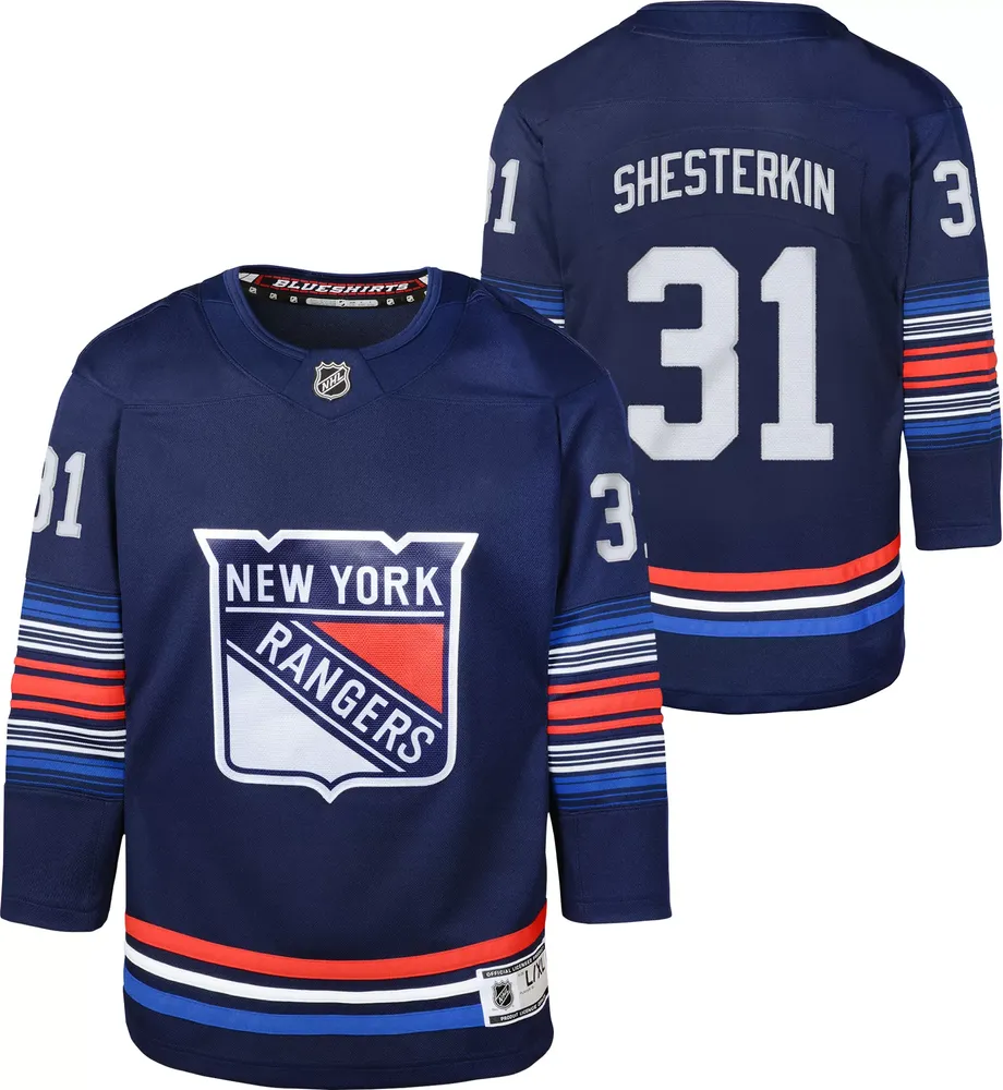 NHL Youth New York Rangers Igor Shesterkin #31 Alternate Premier Jersey