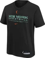 Nike Youth New York Liberty Black Performance Cotton T-Shirt