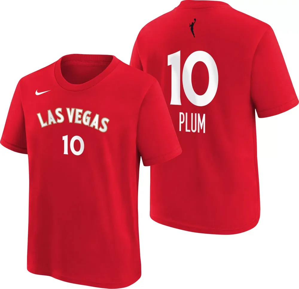 Nike Youth Las Vegas Aces Kelsey Plum #10 Explorer T-Shirt