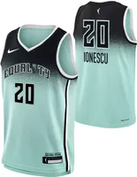 Nike Youth New York Liberty Green Sabrina Ionescu #20 Rebel Jersey