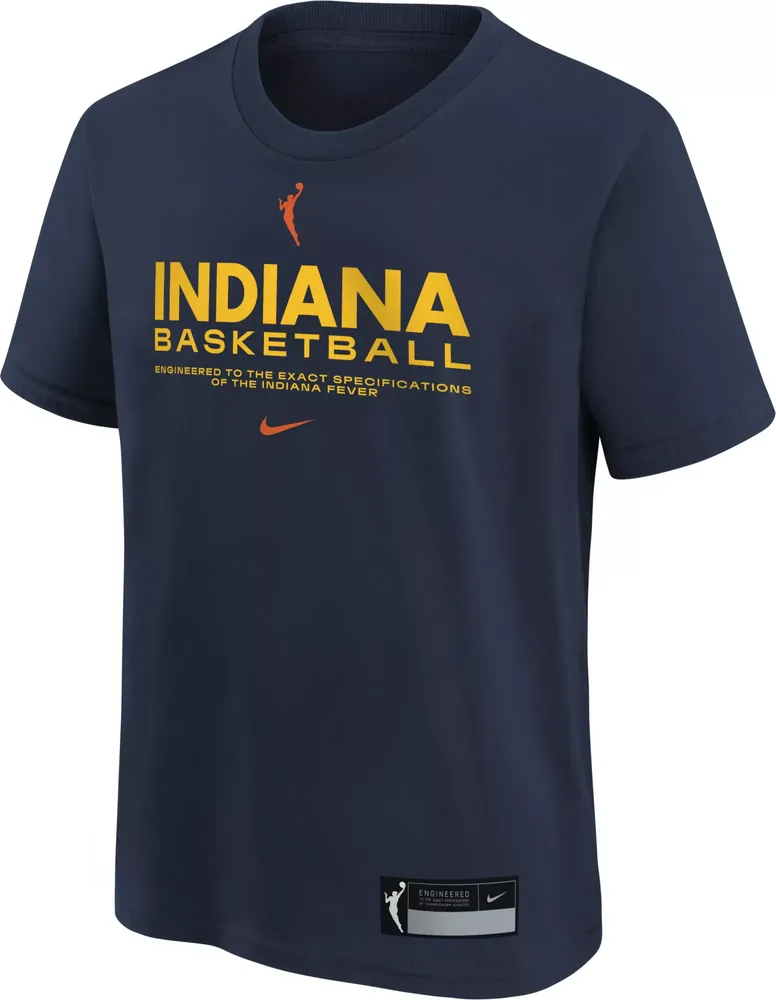 Nike Youth Indiana Fever Navy Performance Cotton T-Shirt