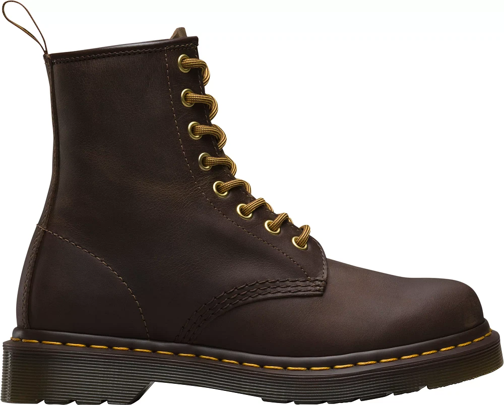 Dr. Martens Men's 1460 Crazy Horse Leather Lace Up Boots