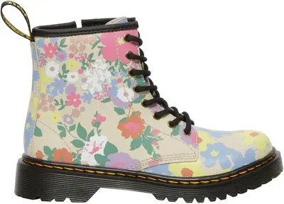 Dr. Martens Youth Pascal Floral Mashup Backband Boots