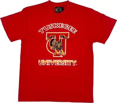 Tones of Melanin Men's Tuskegee Golden Tigers Crimson Yardfest Classic T-Shirt