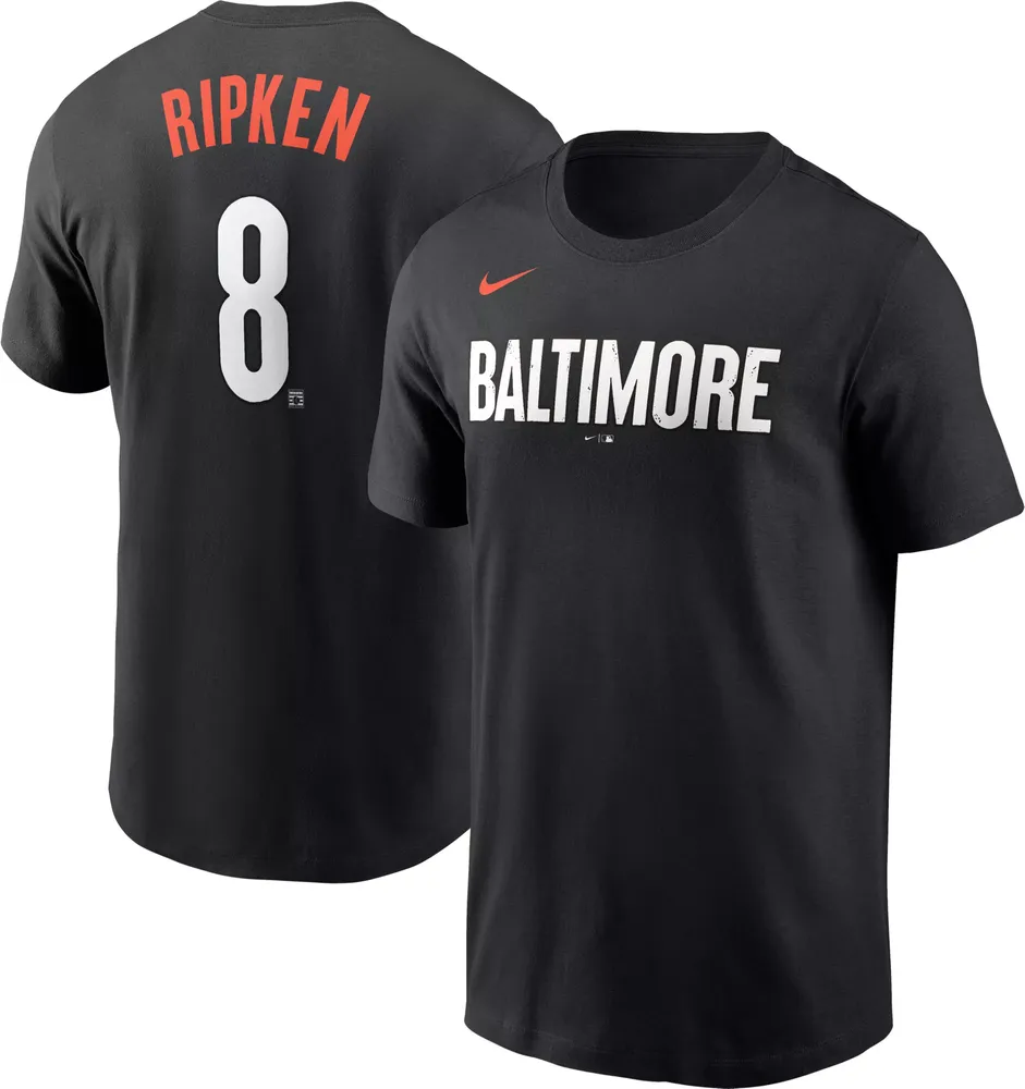 Nike Men's Baltimore Orioles 2023 City Connect Cal Ripken Jr. #8 T-Shirt