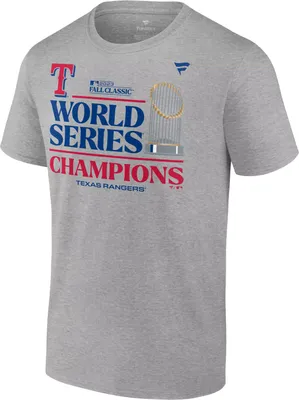 MLB Adult 2023 World Series Champions Texas Rangers Locker Room T-Shirt