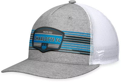 MLS Adult Charlotte FC Stroke Grey Trucker Hat