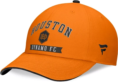 MLS Adult Houston Dynamo Old School Orange Unstructured Adjustable Hat