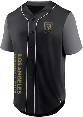 MLS Adult Los Angeles FC Balance Black Baseball Jersey