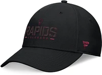 MLS Adult Colorado Rapids Fundamental Black Flexfit Hat