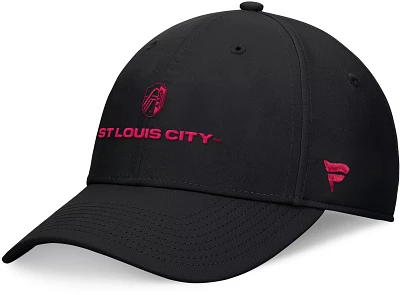 MLS Adult St. Louis City SC Fundamental Black Flexfit Hat